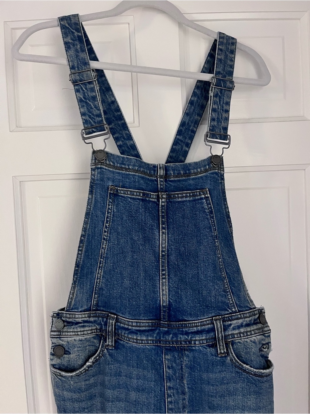 PAIGE Blue Denim Women's Jean Overalls